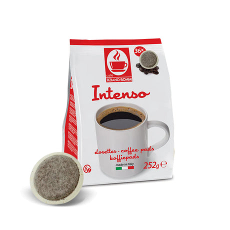 Tiziano Bonini Intenso Senseo Compatible Coffee Pads 1 x 36