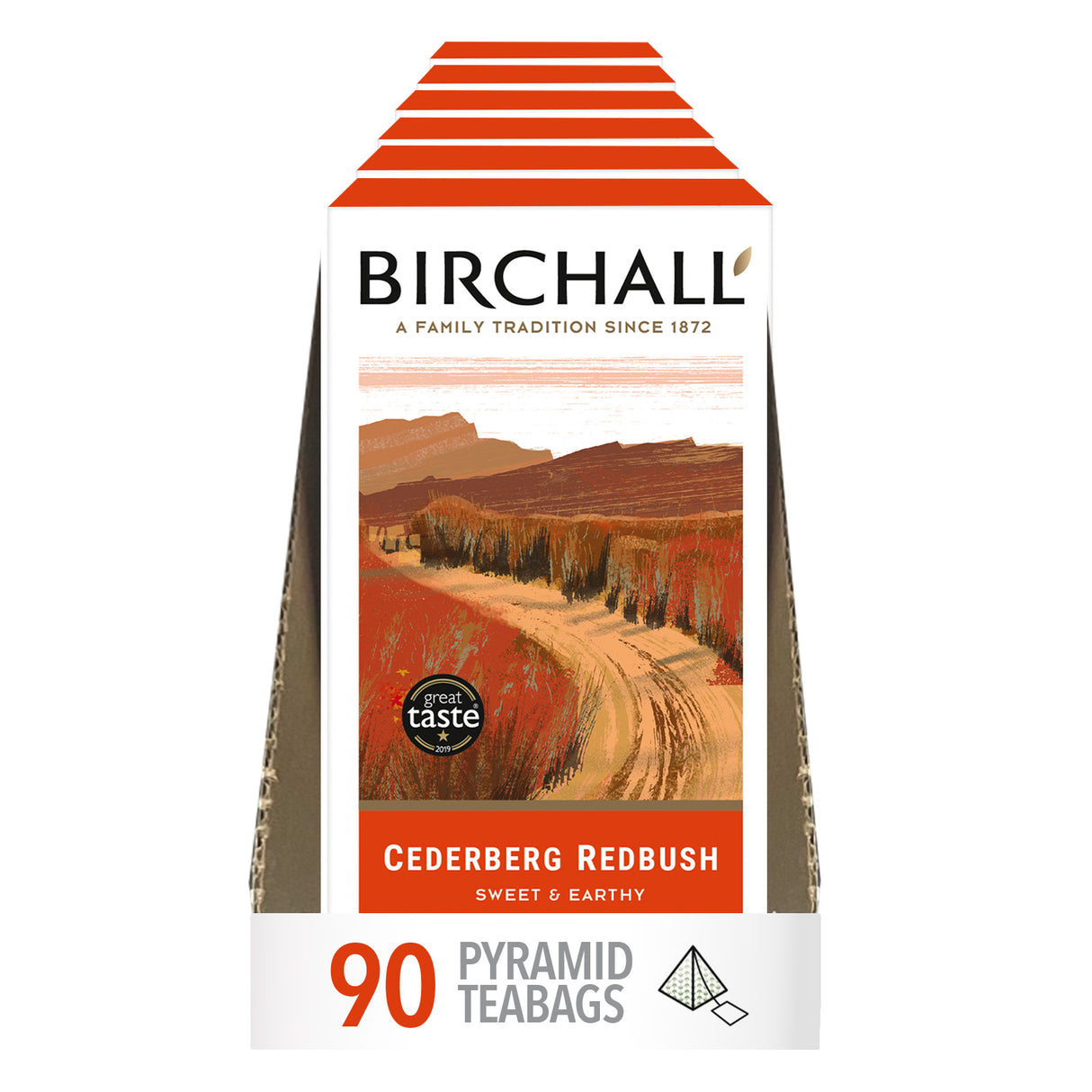 Birchall Cederberg Redbush Prism Tea Bags 6x15