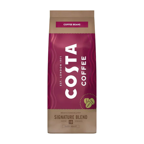 Costa Coffee Signature Blend Dark Roast Coffee Beans 1kg