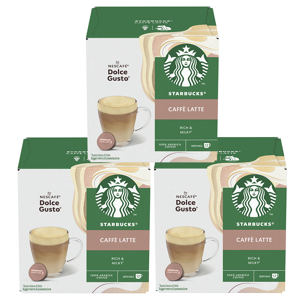 Starbucks caffe latte outlet k cup