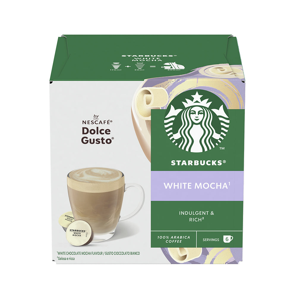 Nescafe Dolce Gusto Starbucks Caffe Latte Coffee Pods 3x6 Drinks – Coffee  Supplies Direct