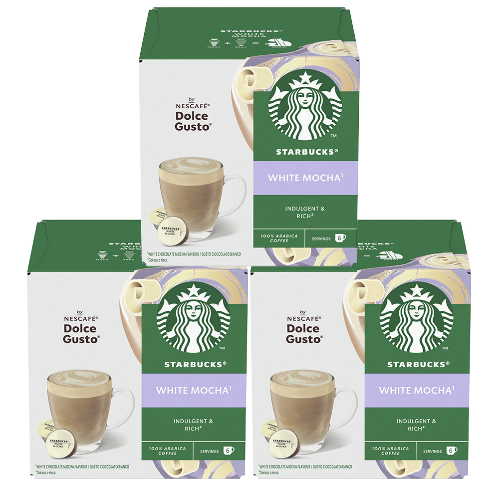 Pack White Chocolate Starbucks by Dolce Gusto