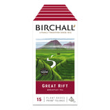 Birchall Great Rift Breakfast Blend Prism Tea Bags case front