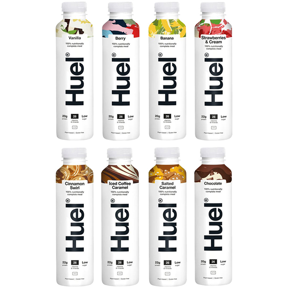 Huel Ready To Drink Complete Meal Variety Pack 8x500ml