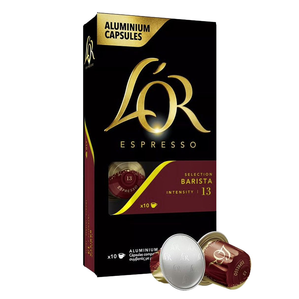 L'OR Barista Espresso Coffee Capsules 1x10 Nespresso Compatible