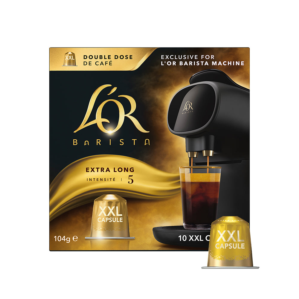 L'OR Barista Double Extra Long Intensity 5 XXL Coffee Pods 1x10