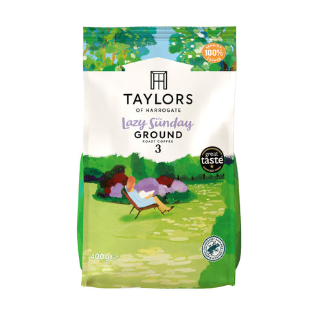 Taylors of Harrogate Lazy Sunday Ground Coffee Case 1x400g