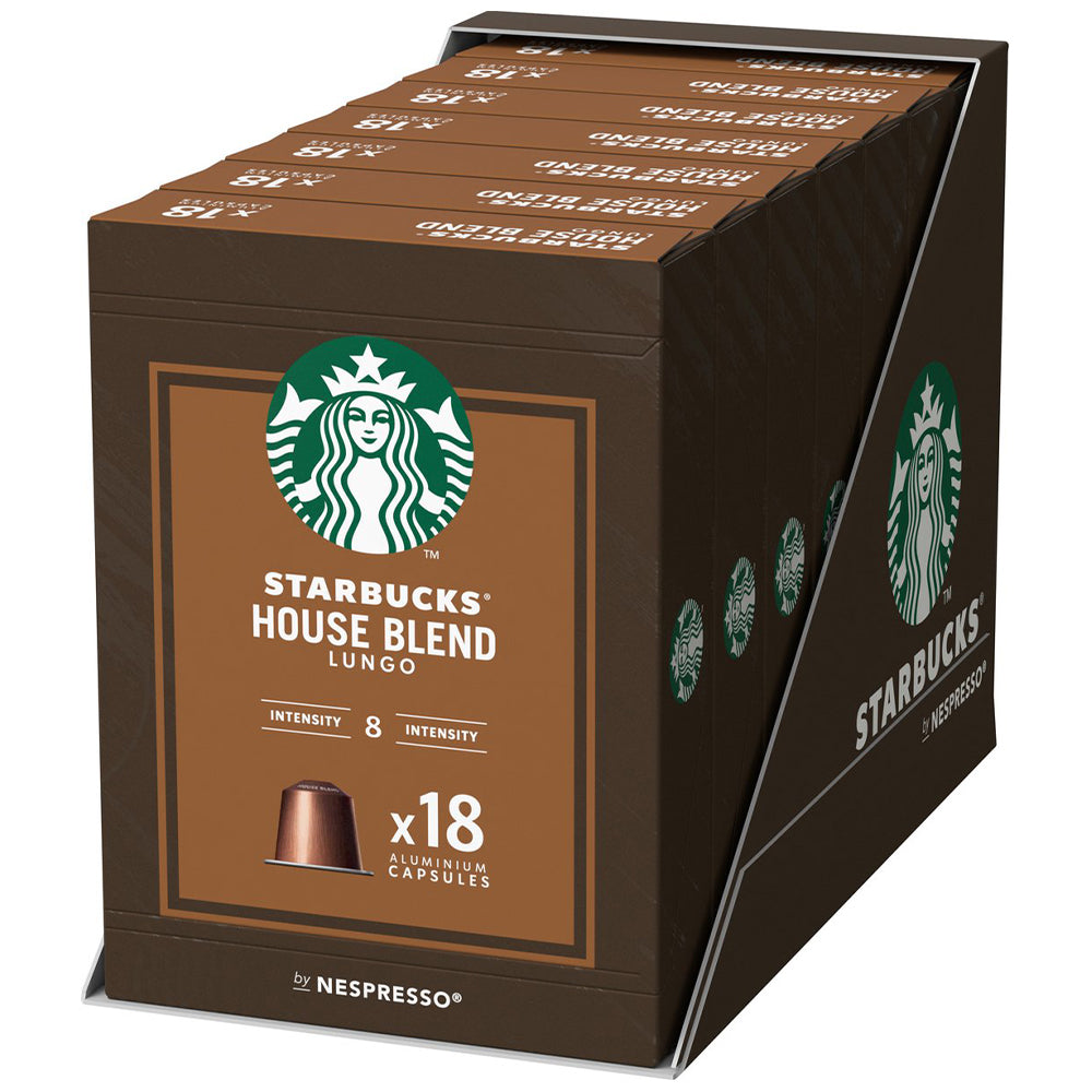 Starbucks by Nespresso Variety Pack Coffee (50-count single serve capsules,  compatible with Nespresso Original Line System)