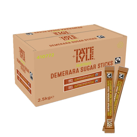 Tate & Lyle Fairtrade Demerara Sugar Sticks