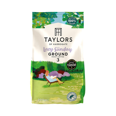 Taylors of Harrogate Lazy Sunday Ground Coffee 6x227g