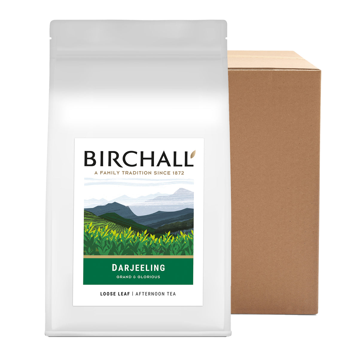 Birchall Darjeeling Loose Leaf Tea 6x750G