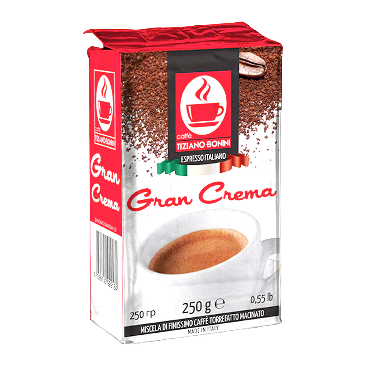 Tiziano Bonini Gran Crema Ground 20x250g Case