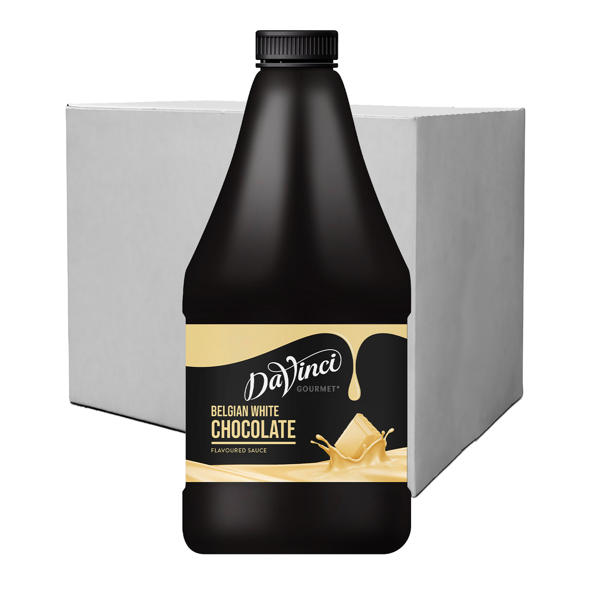 DaVinci Gourmet Classic Belgian White Chocolate Sauce 6x2.5Kg Case