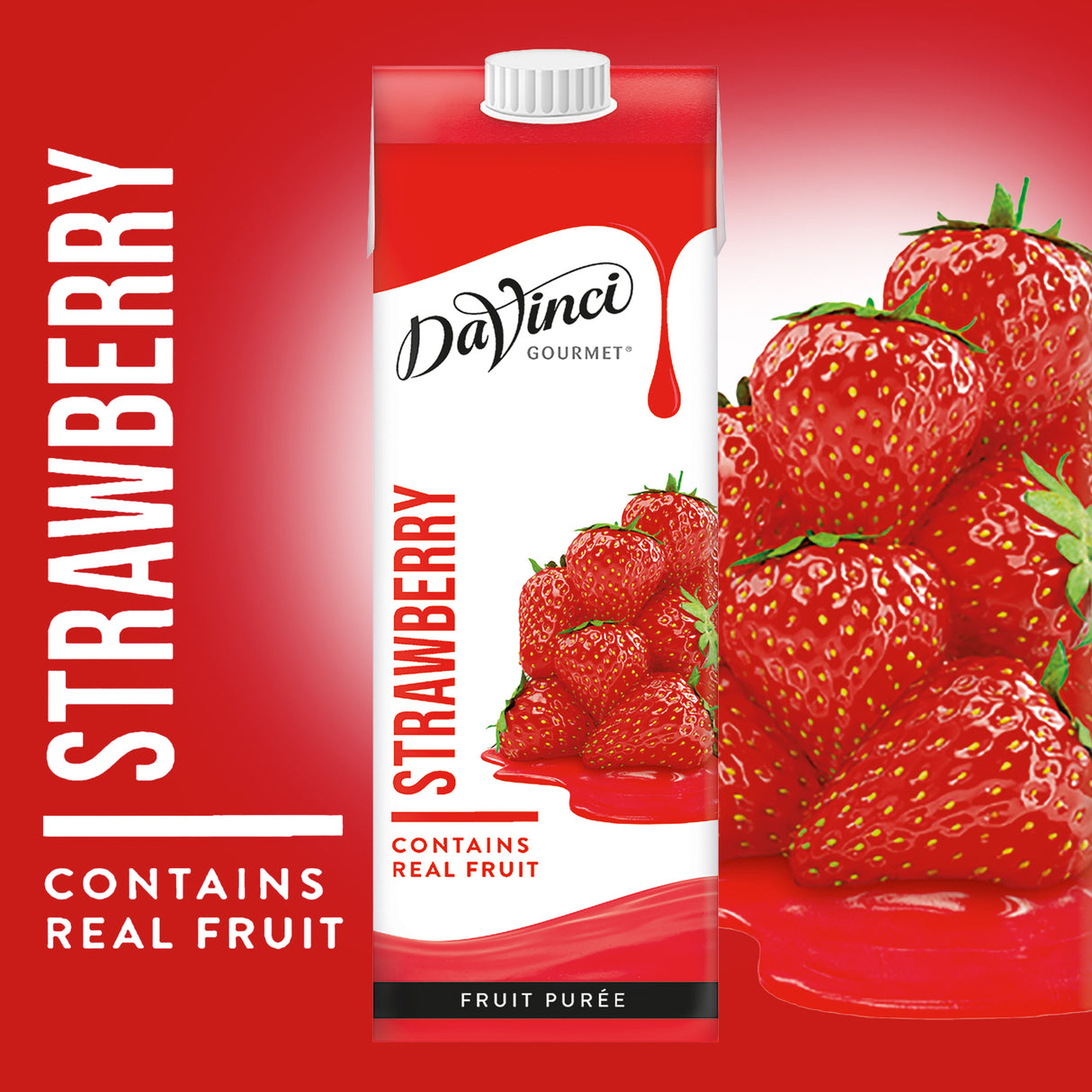 DaVinci Strawberry Fruit Puree