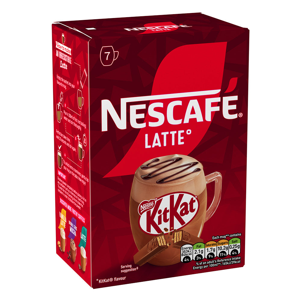 Nescafe KitKat Latte 21g Sachets 6x7