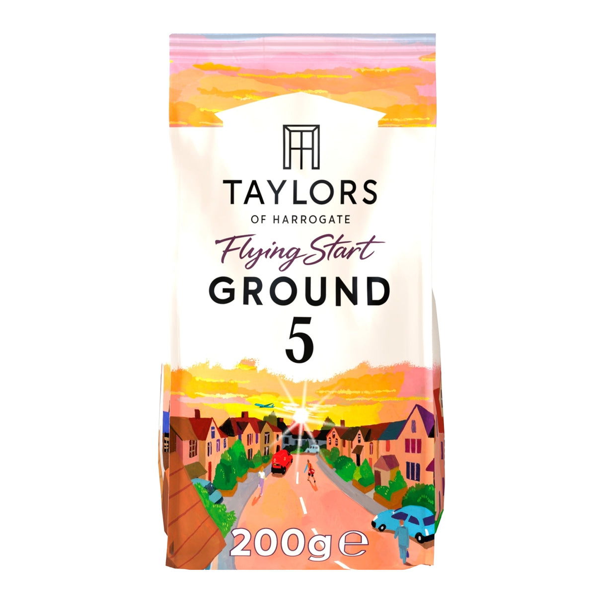 Taylors of Harrogate Flying Start Ground Coffee 6x200g