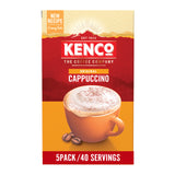 Kenco Cappuccino Instant Coffee Sachets 5x8
