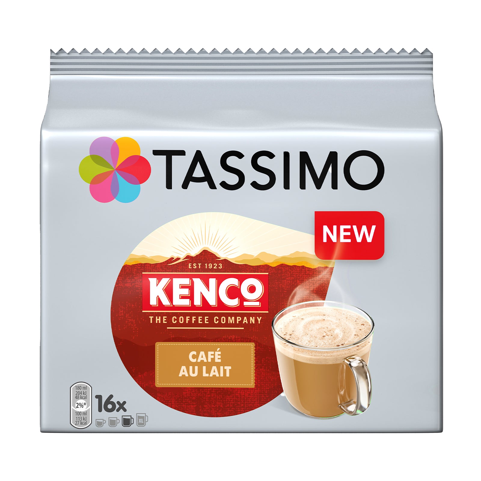 Tassimo Kenco Cafe Au Lait Coffee Pods Case Coffee Supplies Direct