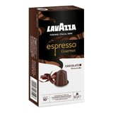 Lavazza Espresso Gourmet Chocolate Coffee Capsules 10x10