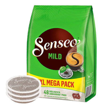 senseo mild coffee pods