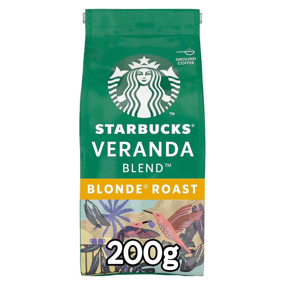 Starbucks blonde ground coffee packet