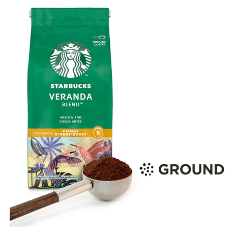 Starbucks blonde ground coffee packet