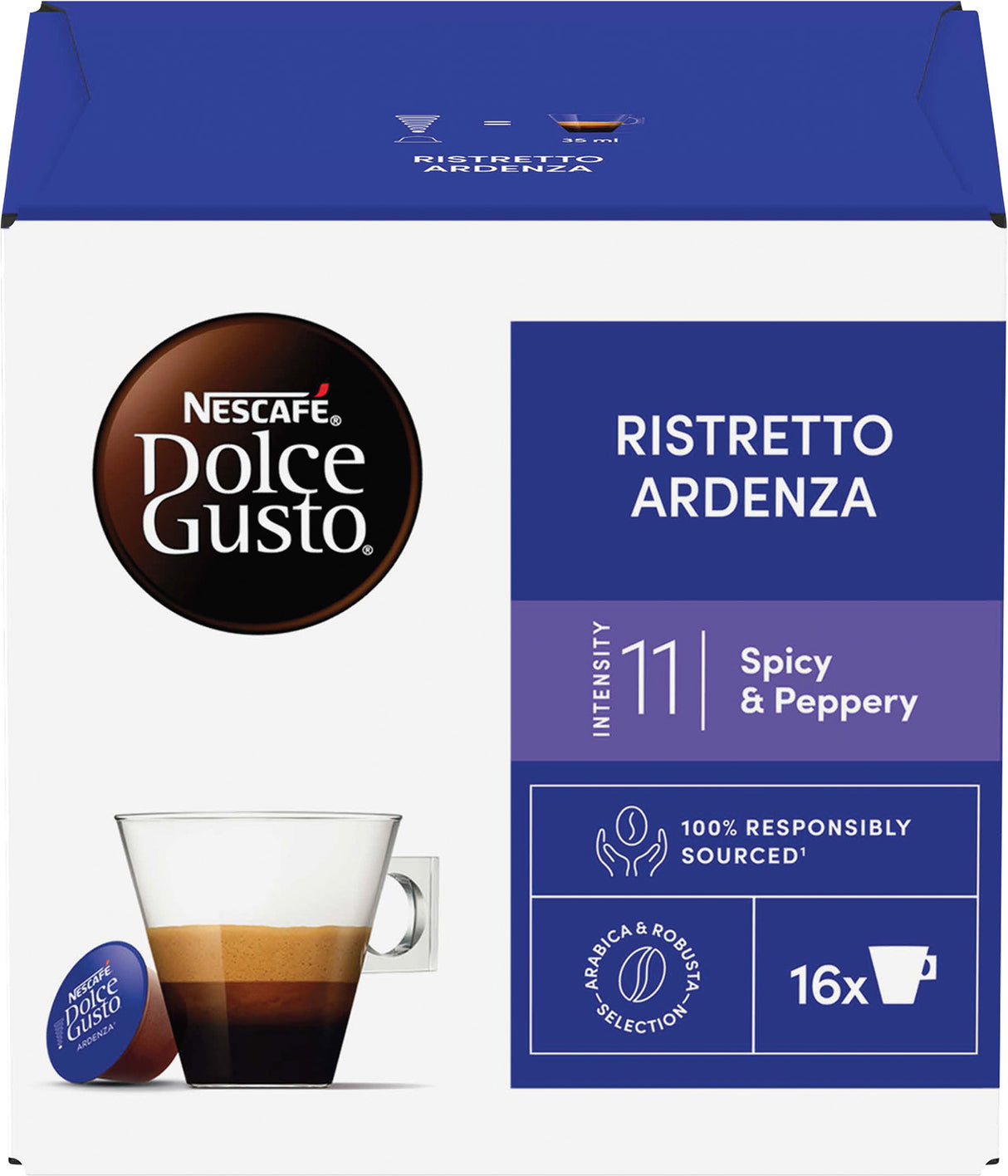 Nescafé Dolce Gusto Ristretto Ardenza Coffee Pods - Case