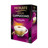 Mokate Gold Caramel Cappuccino Sachets Case 12x8