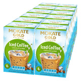 Mokate Gold Mint Choc Instant Iced Coffee Sachets Case 12x8