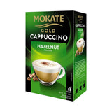 Mokate Gold Hazelnut Cappuccino Sachets Case 12x8