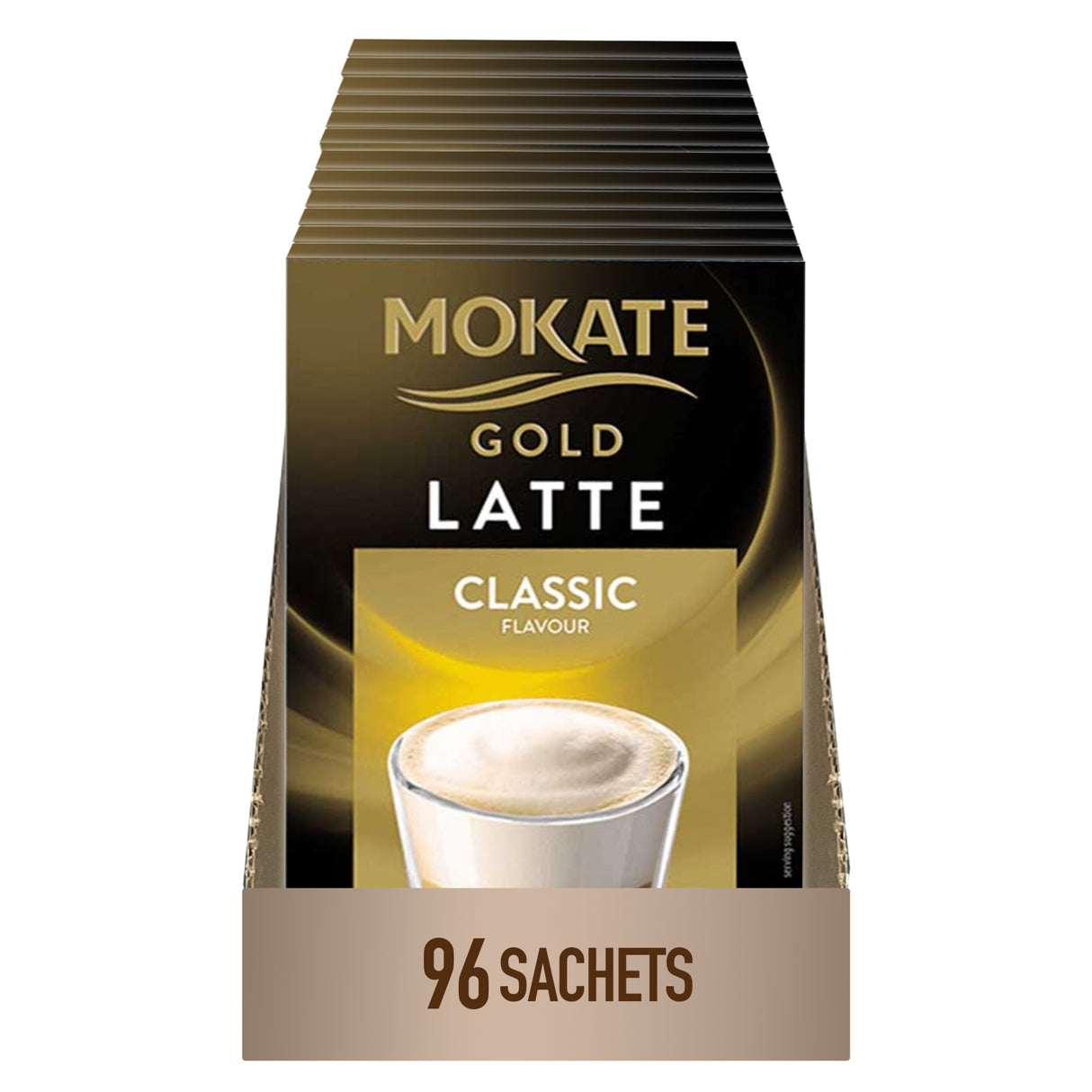 Mokate Gold Classic Latte Sachets Case 12x8