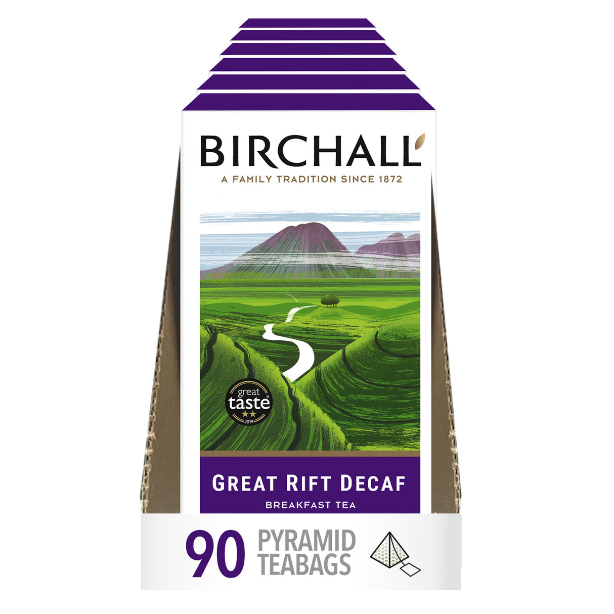 Birchall Great Rift Decaf Prism Tea Bags 6x15