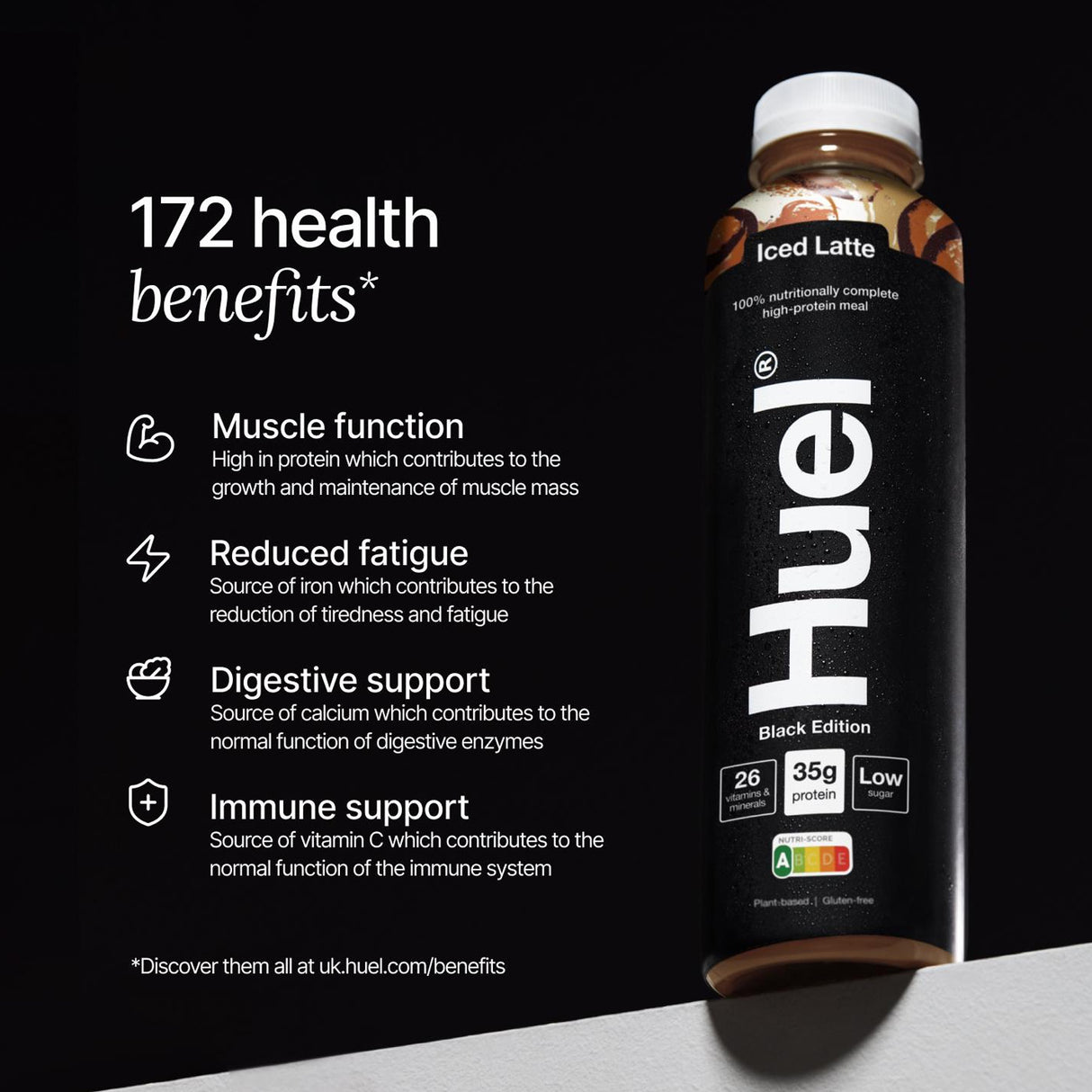 Huel Ready To Drink Black Edition Iced Latte Case 8x500ml