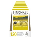 Birchall Lemongrass & Ginger Enveloped Prism Tea Bags 6x20