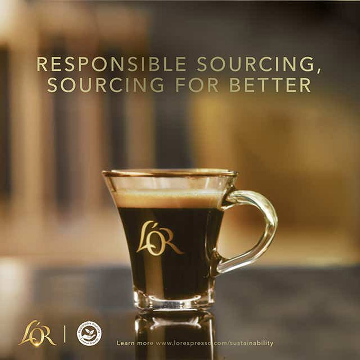 L'OR Espresso sourcing responsible