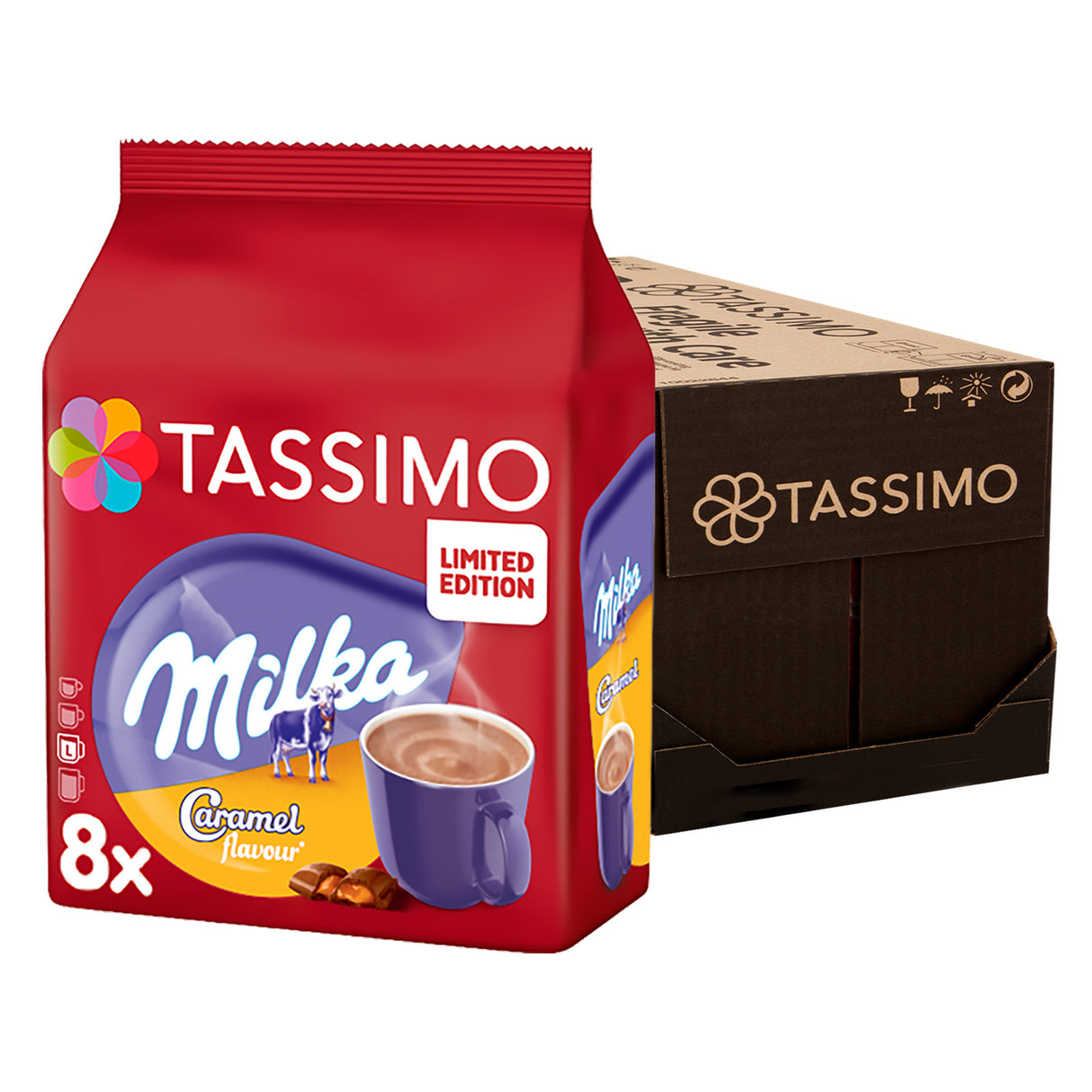 Milka Caramel Hot Chocolate Case