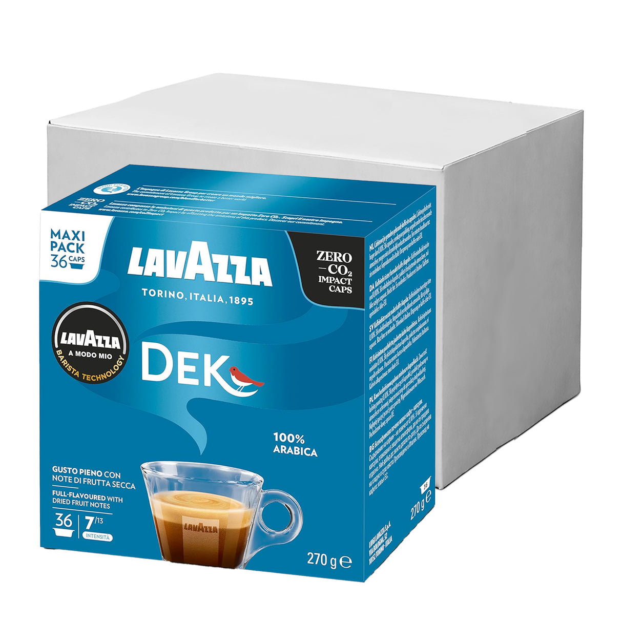 Lavazza A Modo Mio Espresso Dek Maxi Pack Coffee Pods