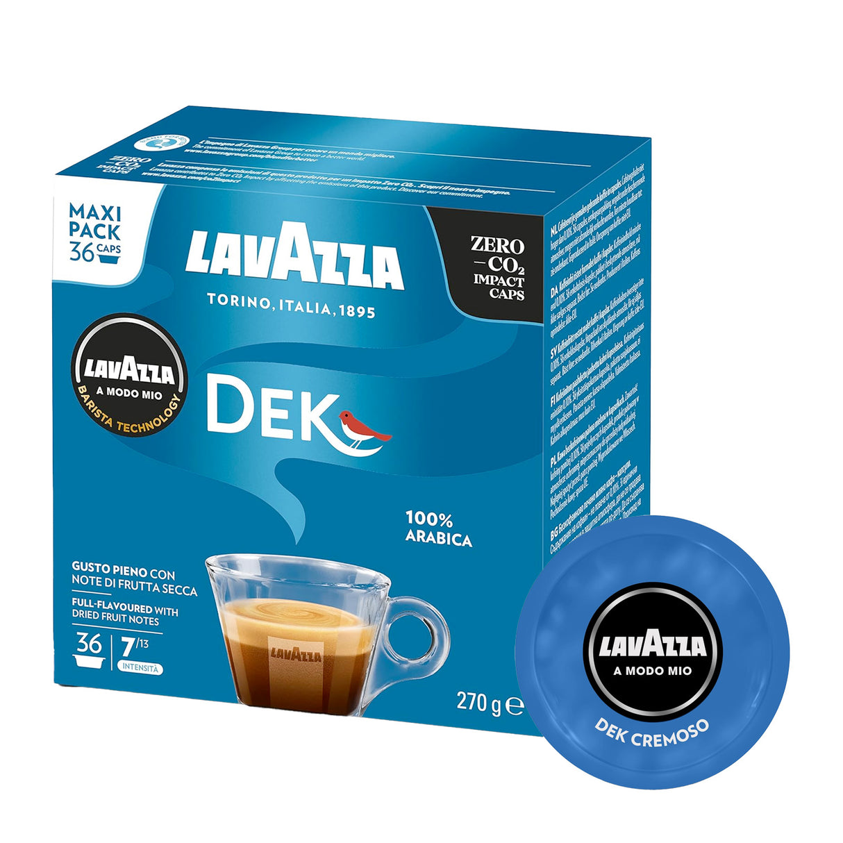 Lavazza A Modo Mio Espresso Dek Maxi Pack