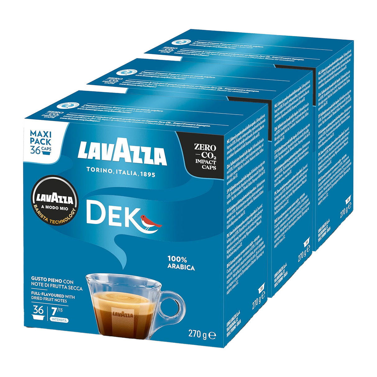 Lavazza A Modo Mio Espresso Dek Maxi 3 Pack