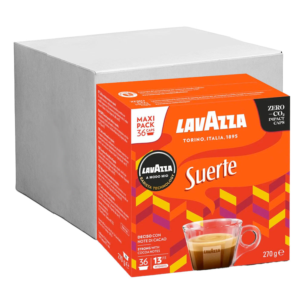 lavazza suerte 10x36 coffee pods