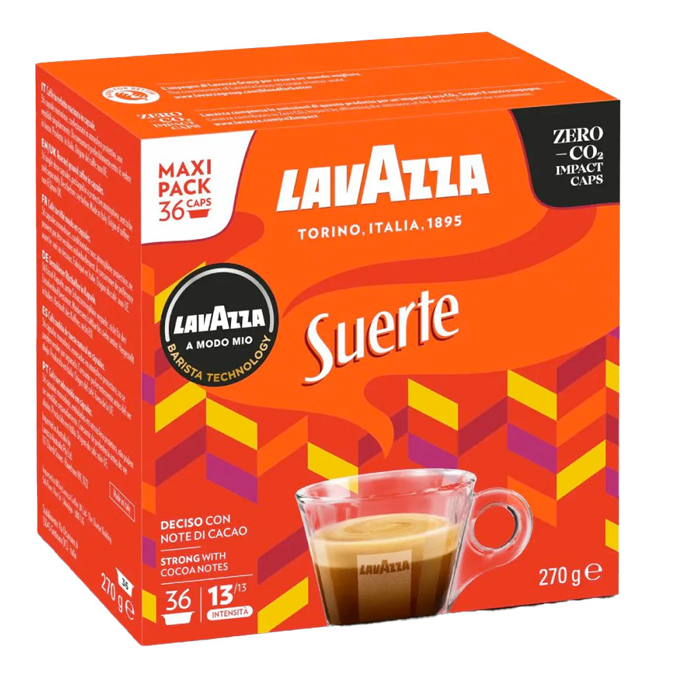 lavazza suerte coffee pods