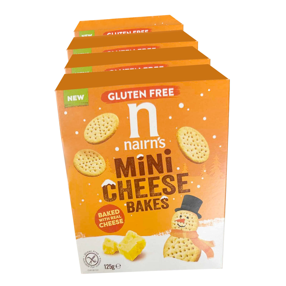 Nairn's Gluten Free Mini Cheese Bakes Seasonal Share Box 4x125g