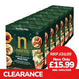 Nairn's Gluten Free Savoury Biscuit Selection x7 Packs BBe:24/01/2025