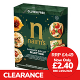 Nairn's Gluten Free Savoury Biscuit Selection Pack BBe:24/01/2025