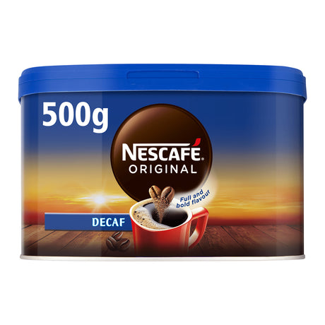 Nescafe Original Decaf Coffee Tin 500g