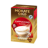 Mokate Gold Premium Classic Cappuccino Coffee Sachets Case 12x10