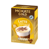 Mokate Gold Premium Vanilla Latte Sachets Case 12x10