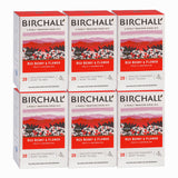 Birchall Red Berry & Flower Enveloped Prism Tea Bags 6x20