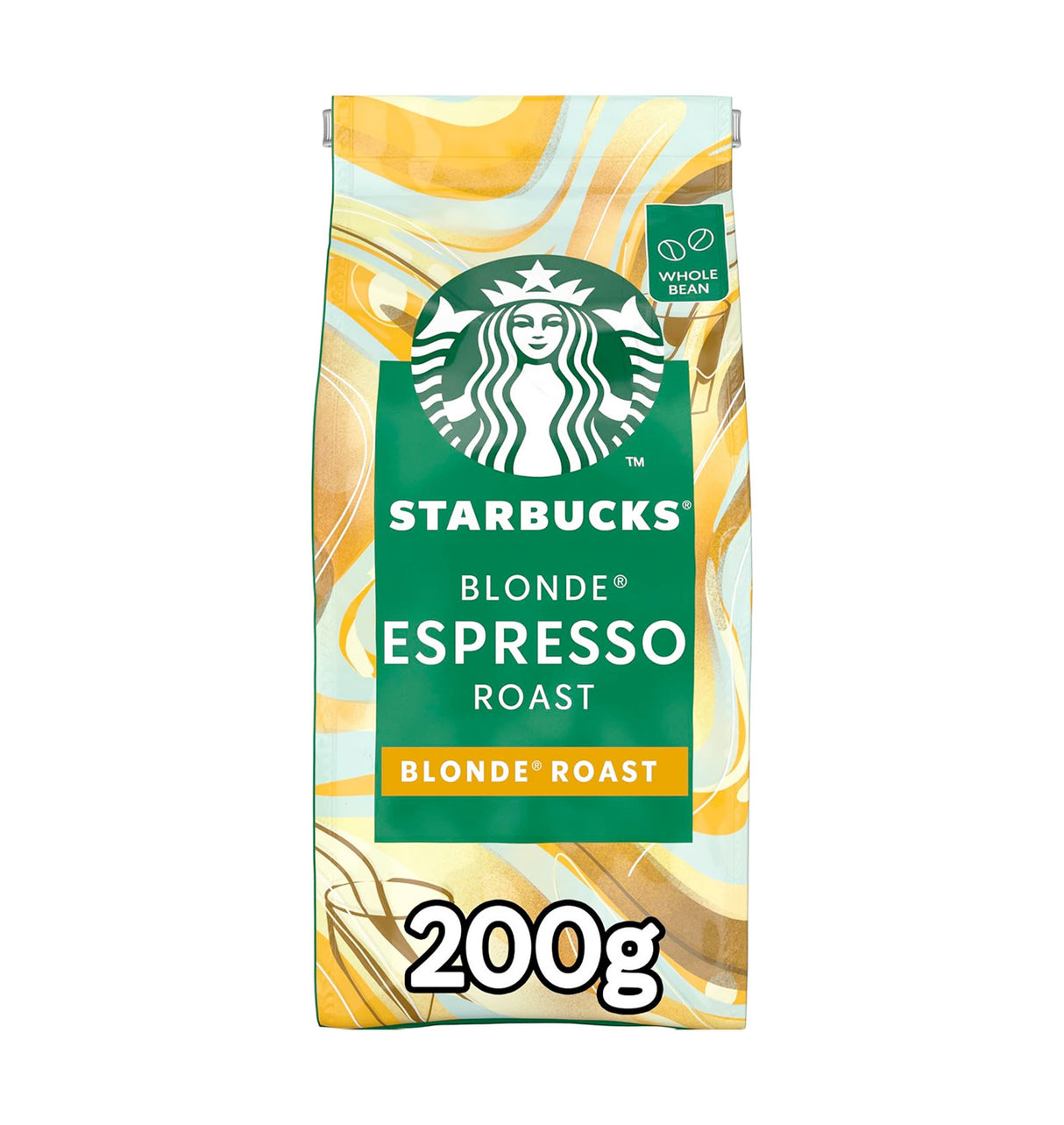 Starbucks Blonde Espresso Coffee Beans 6x200g