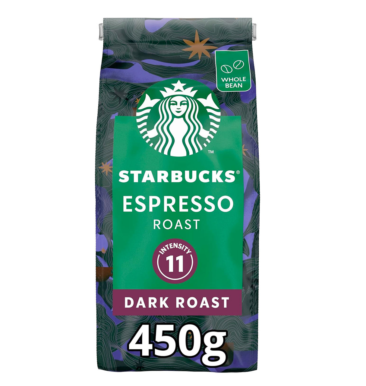 Starbucks Espresso Dark Roast Beans 1x450g